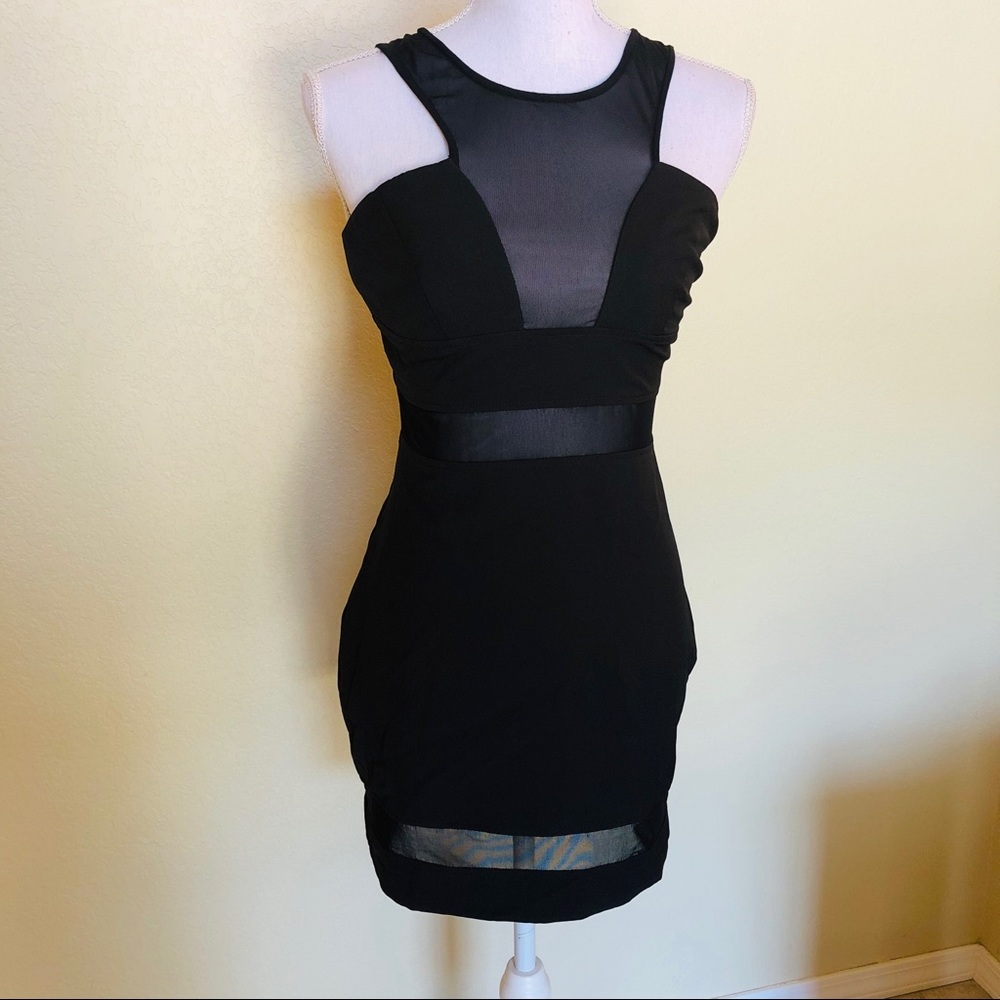 Nbd Remember Me Bodycon Dress In Black View 5